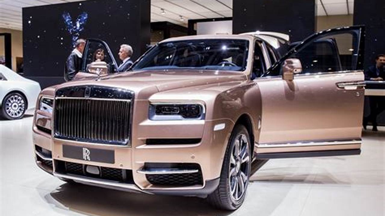 Rolls Royce SUV: The Pinnacle of Luxury and Exclusivity