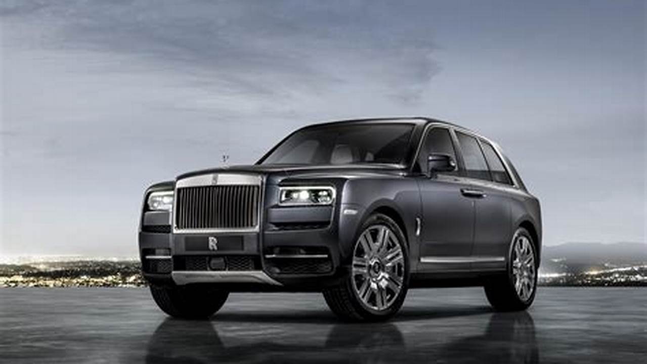 The Rolls-Royce Cullinan: The Ultimate Luxury SUV