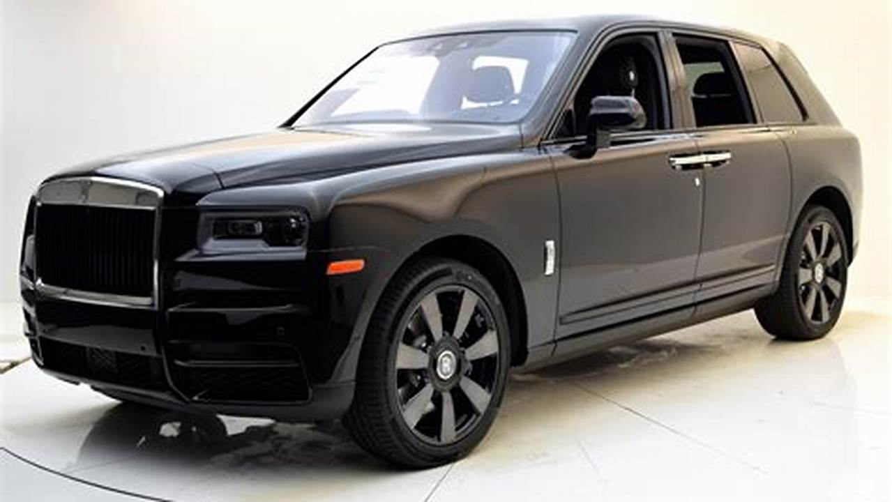 Find Your Dream Rolls Royce SUV For Sale Today