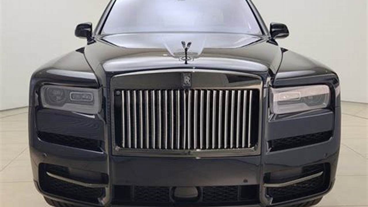 Find Your Dream Used Rolls Royce Cullinan Today!