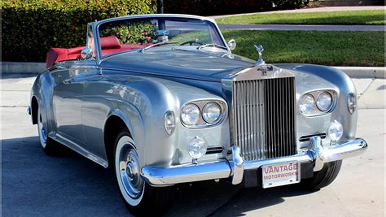 Discover Your Dream Rolls Royce: Find Cars for Sale Today